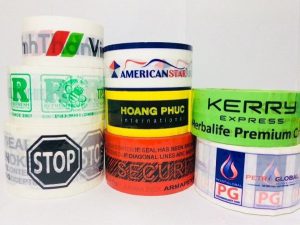 Cung cấp băng keo in chữ, logo theo yêu cầu, nhận đặt mọi số lượng